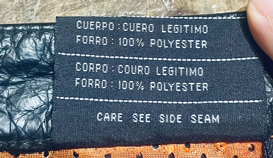 Vintage HARLEY DAVIDSON Black Motorcycle Leather Pants  Women's 38/10 inseam 32” - Image 3 of 4