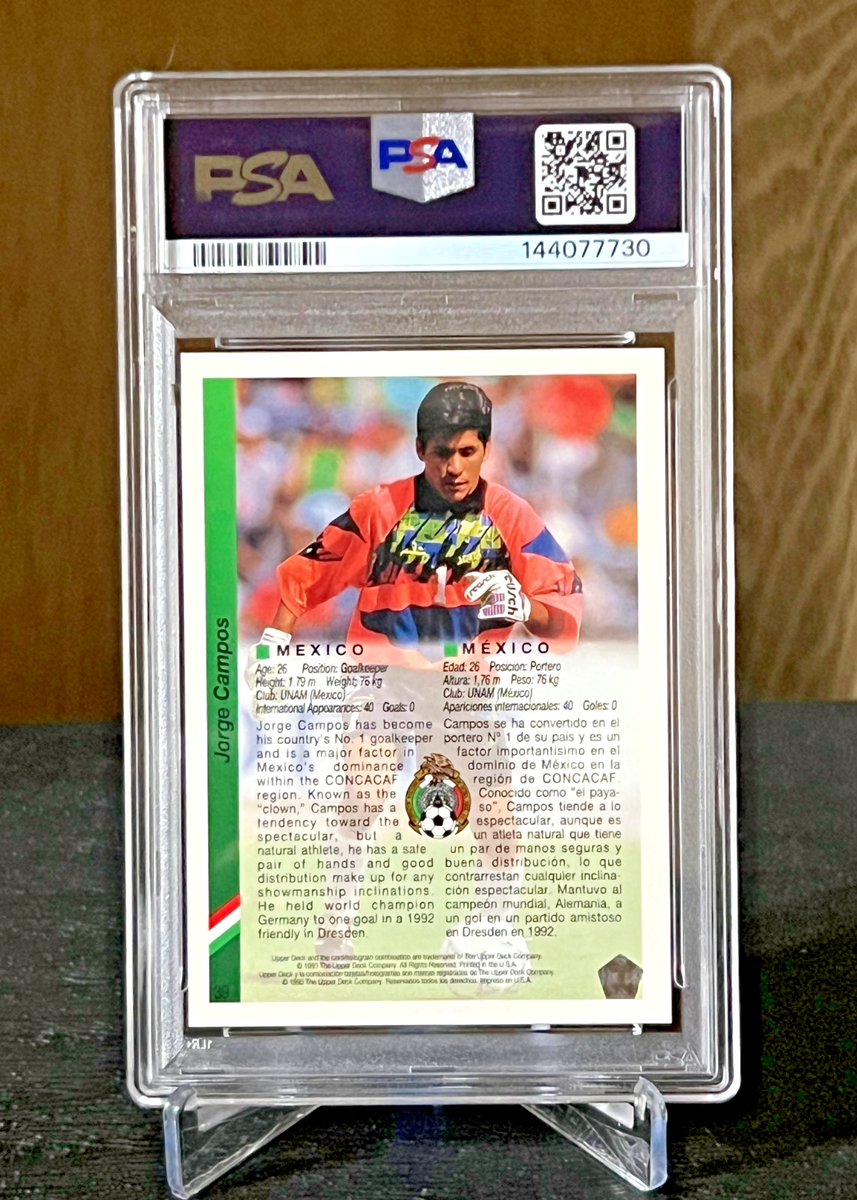 1993 Upper Deck World Cup 94 Preview English/Spanish - Jorge