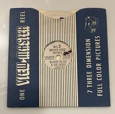 Vintage View-Master reel, "Mother Goose Rhymes" MG-3 edition.
