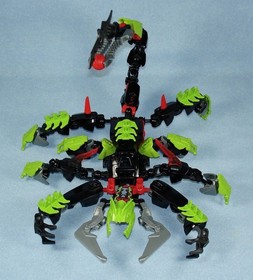 Lego Hero Factory 2236 SCORPIO - Witch Doctor&rsquo;s 13&rdquo; Bionicle Scorpion Villain 