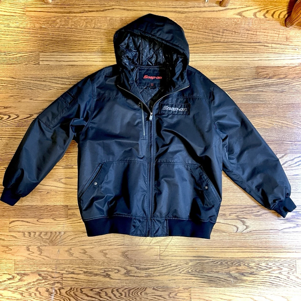 SNAP ON TOOLS Hooded Winter Jacket XL INSULATED COAT - Image 3 of 4