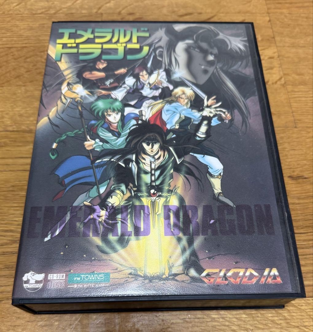 エメラルドドラゴン　FM-TOWNS版 FM TOWNS EMERALD DRAGON GLODIA From Japan | eBay