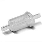 MALOSSI 03 1380B Transparent Universal Gasoline Filter 6 MM Scooter