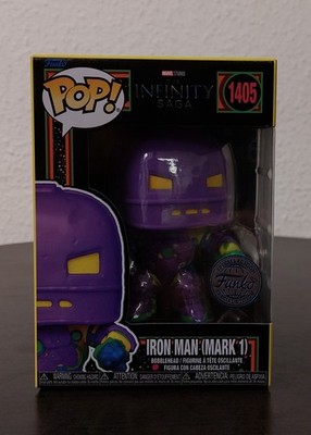 Funko Pop Figur Marvel Infinity Saga Iron Man Mark 1 1405 Blacklight Neu OVP