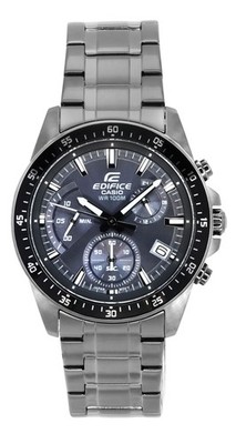 Casio EDIFICE Analog Chronograph Black Dial Quartz EFV-540DC-1C 100M Mens Watch