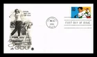 DR JIM STAMPS US COVER GOLF RECREATIONAL SPORTS FIRST DAY ISSUE ARTCRAFT