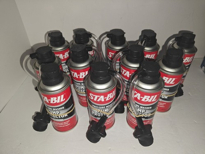 #ad LOT OF 12: Sta Bil Pump Protector Protects Pressure Washers 4oz Cans $95.00