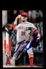 Signed Baseball Card Auto 2020 Topps Update #U-262 Ty Buttrey Los Angeles Angels
