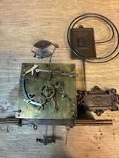 Antique Lenzkirch Vienna Wall Clock Double Weight movement for Spares Repair