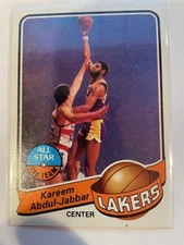1979-80 Topps Basketball Kareem Abdul-Jabbar #10