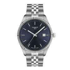 Tissot Ballade Quarz Swiss Made 40mm Stahl Blau Herren Elegant T156.410.11.041.