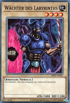 Yu-Gi-Oh! Metal Raiders (25th Anniversary Edition) MRD-DE Einzelkarten - deutsch