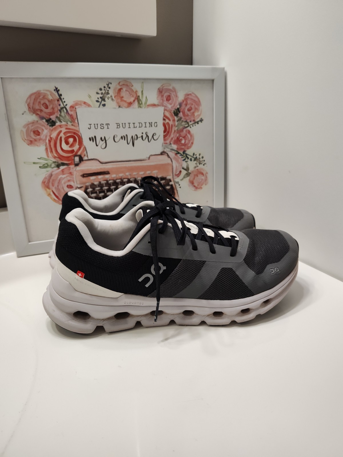 On Cloud Cloudrunner Eclipse Black Running Traine… - image 13