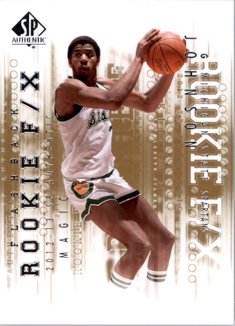 2012-13 SP Authentic #66 Magic Johnson FB - BSK