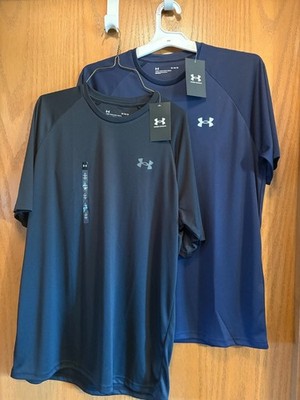 Under Armour Men's T-Shirts Size Medium Black and Navy Blue