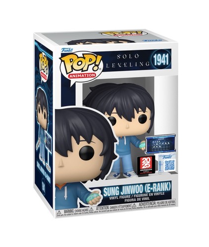 Funko Pop! Solo Leveling 1941 Sung Jinwoo (E-Rank) 2025 Animation EXPO PREORDER