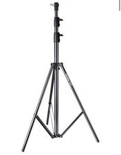 Godox 290F Heavy Duty Spring Light Stand Tripod 286cm 5kg Load 1/4 Screw Black