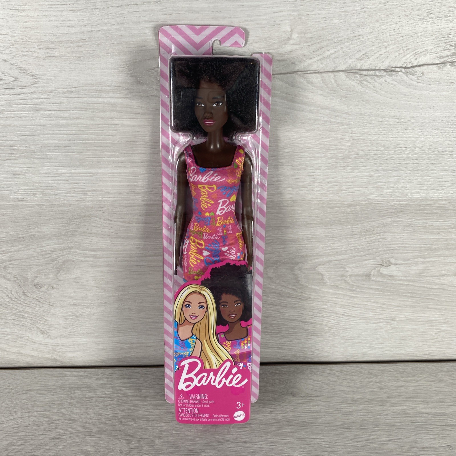 Barbie Fashion Doll In Pink Signature Dress HGM58 Mattel Sealed Boxed New