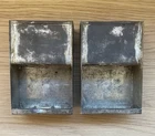 Original Matched Pair of Civil War .58 Rifled Musket Cartridge Box Tins