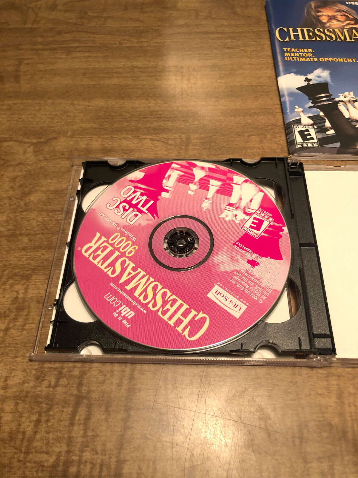 Chessmaster 9000 PC CD-Rom 2 CDs