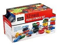 52pc Plastic Food Storage Container Set