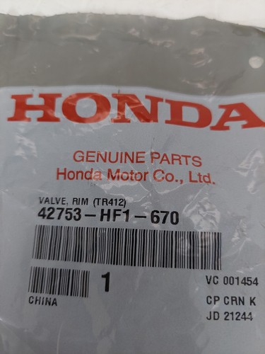 Honda 42753-HF1-670 Valve Rim - Picture 3 of 3