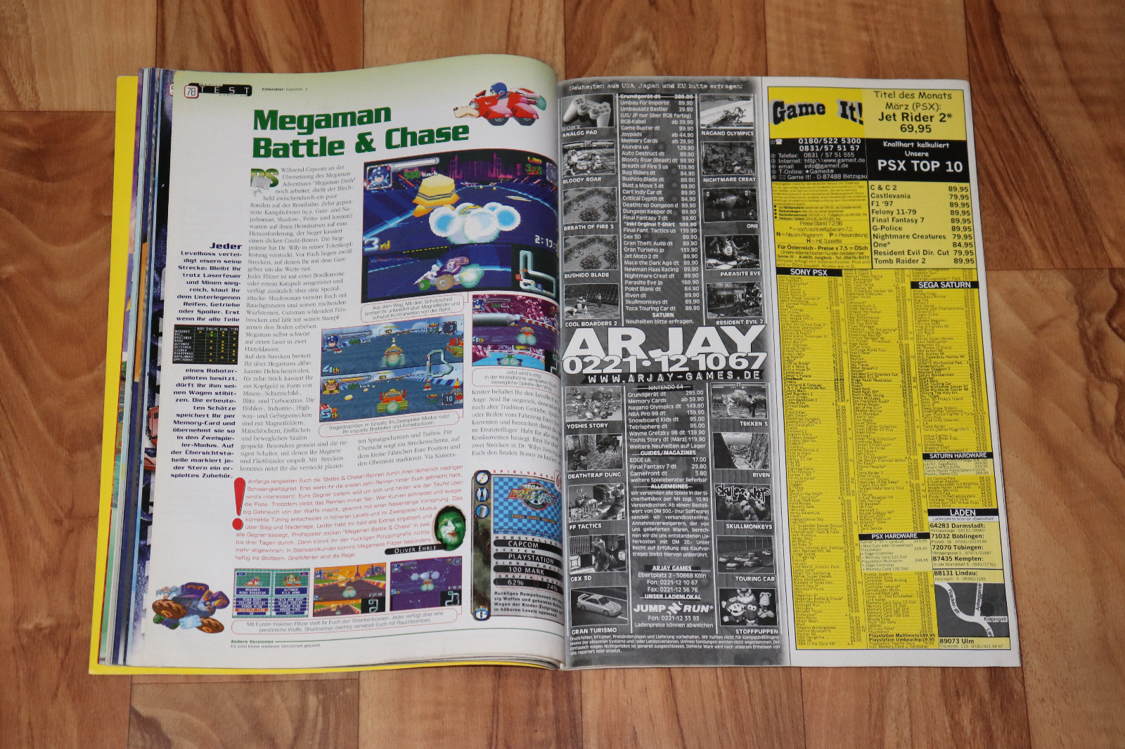 1998 Old Video gaming Magazine Oddworld Abe's Exoddus Resident Evil 2 Mega  Man | eBay