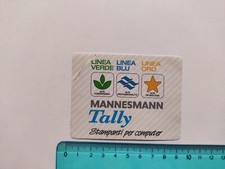 ADESIVO MANNESMANN TALLY STAMPANTI STICKER AUTOCOLLANT VINTAGE 80s ORIGINAL