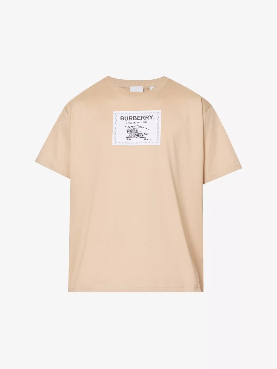 Burberry London Regular Fit Stretch Cotton T-shirt Large | eBay UK