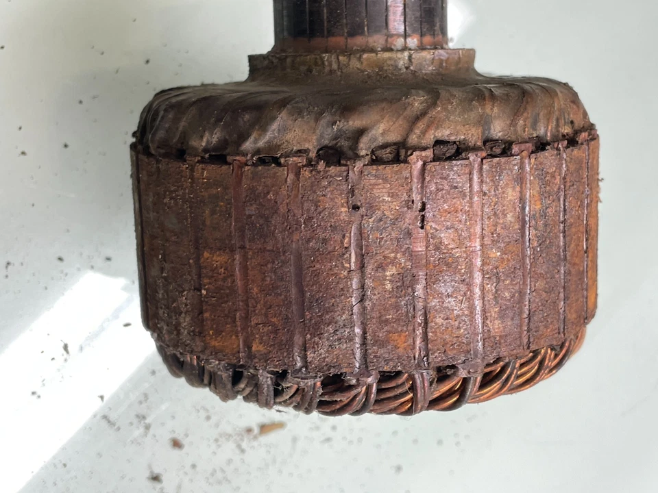 Yamaha AT2 AT1 125 1972 enduro rotor volante arranque generador armadura Foto 4 de 4