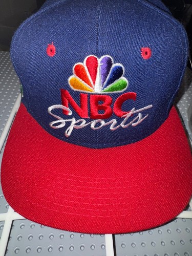 New with Tags Vintage 1996 90s Sports Specialties NBC Sports Snapback Hat Logo