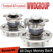 2x Rear Wheel Bearing Hubs For Toyota Camry Avalon Solara Lexus ES300 w/ ABS FWD