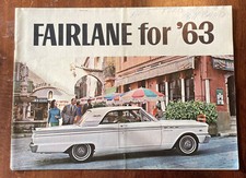 1963 Ford Fairlane Brochure Original