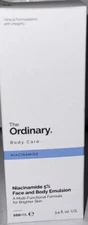 The Ordinary Niacinamide 5% Face Body Emulsion Serum Free Shipping 3.4 oz 100mL
