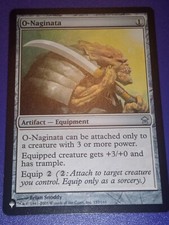 MTG Magic The Gathering The List - Saviors of Kamigawa O-Naginata unc ex con