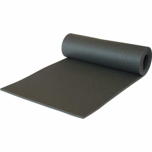Tapis de camping en mousse Yate tapis de gymnastique tapis d'aérobic 180 x 50 x 0,8 cm noir - Photo 1/7