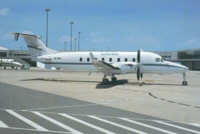 Impulse Airlines Beech 1900D VH-SMH postcard