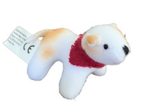 Only Hearts Club Pets Micro Peluche 2" Perro Manchado Bandana Terrier Rojo