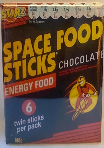 Space Food Sticks Magnet 2"x3" Kühlschrank Spind Werbung Retro Lebensmittel - Bild 1 von 3