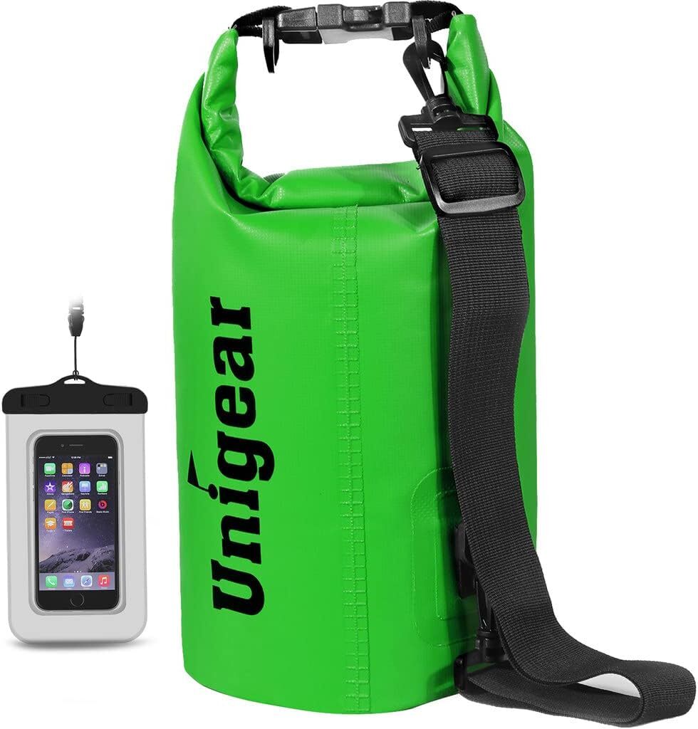 Unigear Dry Bag Waterproof with Phone Case and Long Adjustable