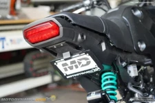 Fender Eliminator Low Profile Tucked + LED License Light Fits Honda Grom 22-25
