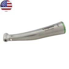 LANJING Dental 8:1 Endodontic Handpiece Endo Contra Angle Fiber Optic Mini Push