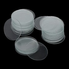100 Stück Runde Deckglas f/ Mikroskop Diameter 10mm-30mm Dicke 0,13-0,17mm Labor