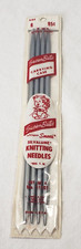 Susan Bates Size 6 Silvalume Double Point Knitting Needles 4/Pkg -7" 11107 Case