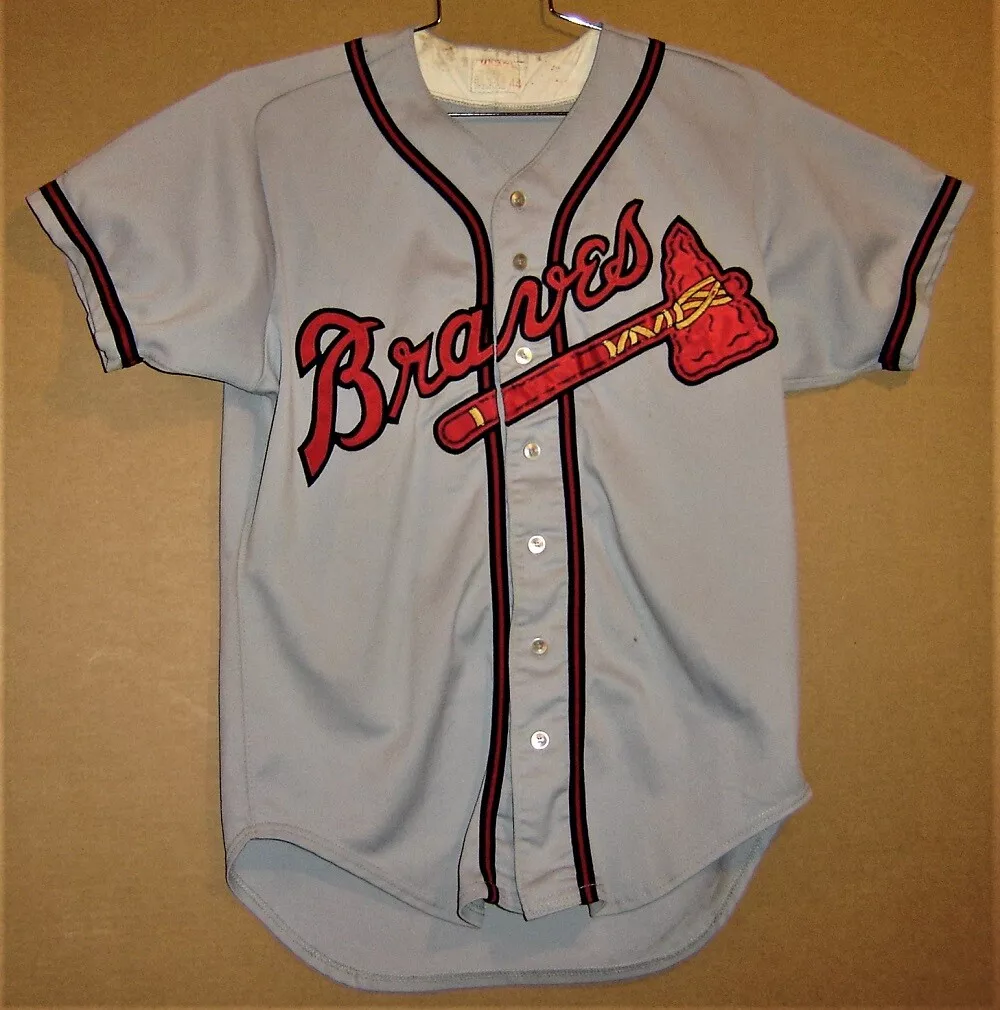 ATLANTA BRAVES MINOR LEAGUE #29 GAME WORN Wilson Size 44 JERSEY