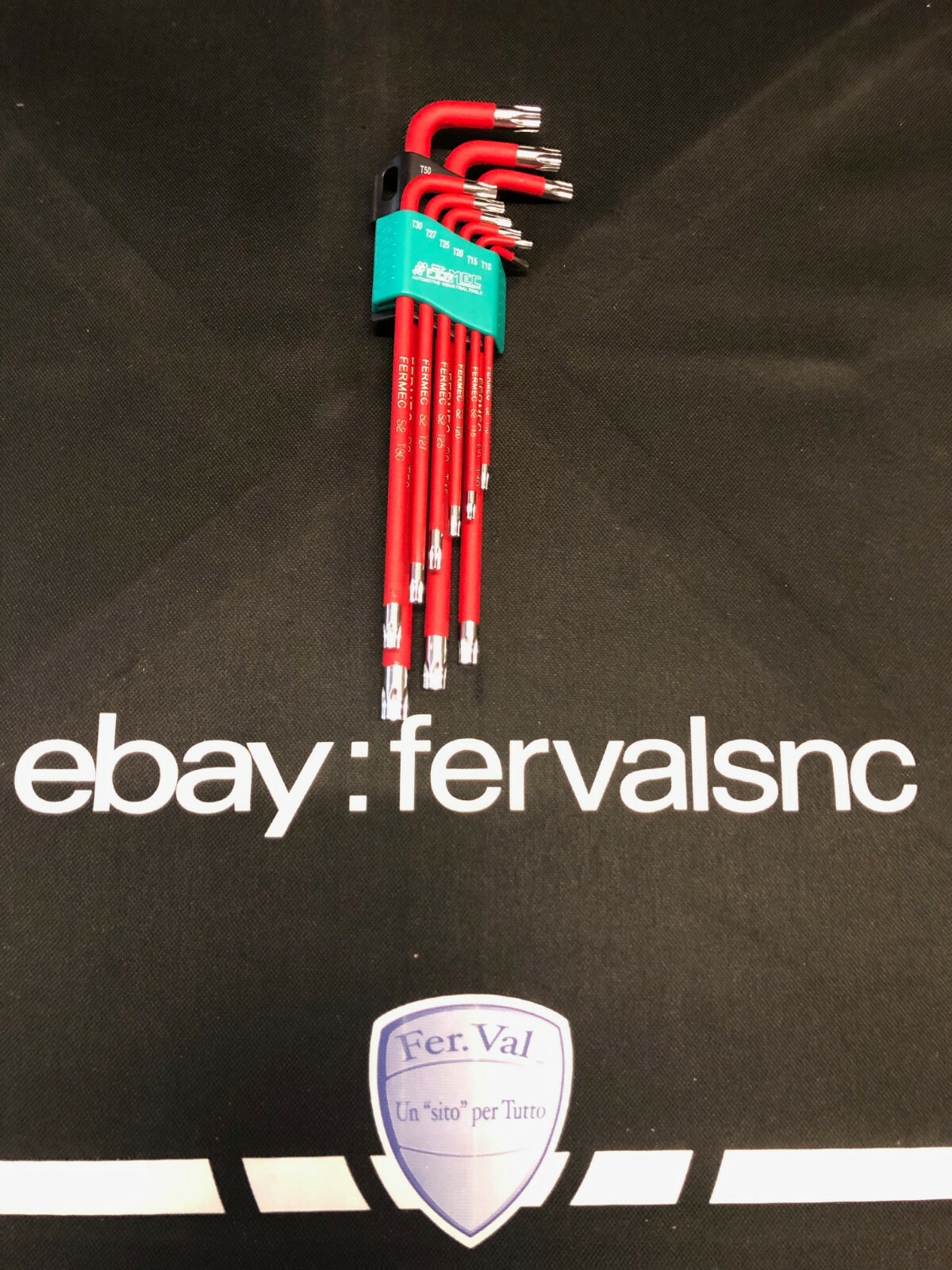 BGS 96950 Serie Chiavi Torx Colorate Lunghe Magnetiche per Auto e Moto