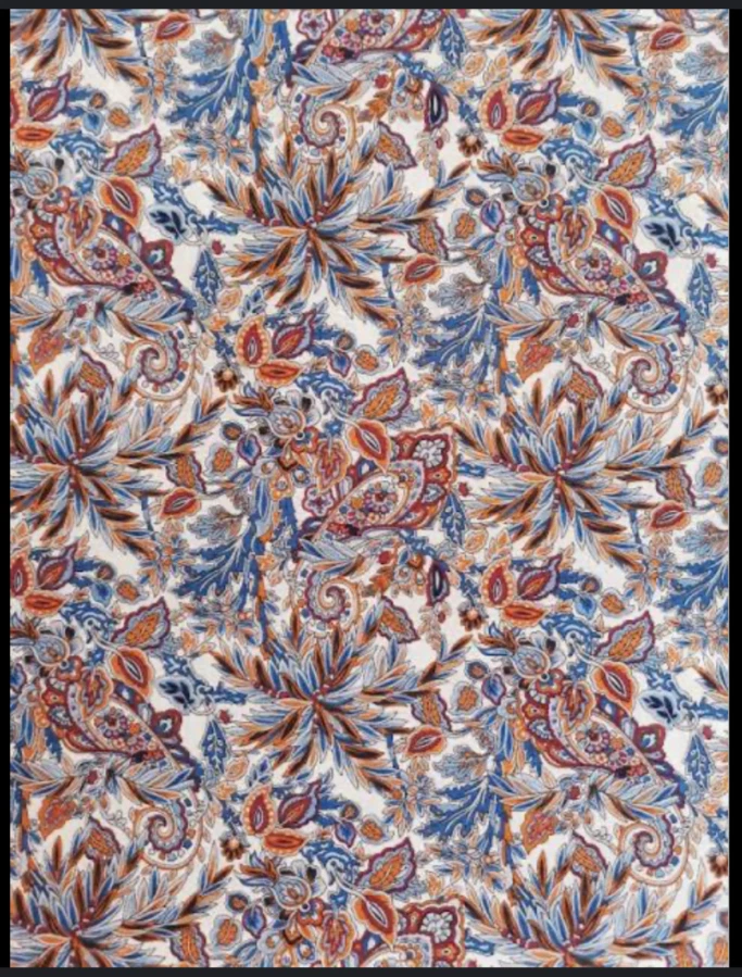 Blusa Camisa SPORTSCRAFT & LIBERTY "Far Away Paisley" Algodón 8AUST-UK/4US Foto 3 de 4