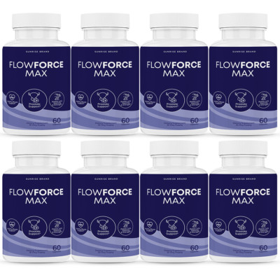 FlowForce Max, Flow Force Max Male Vitality Supplement - 8 Pack