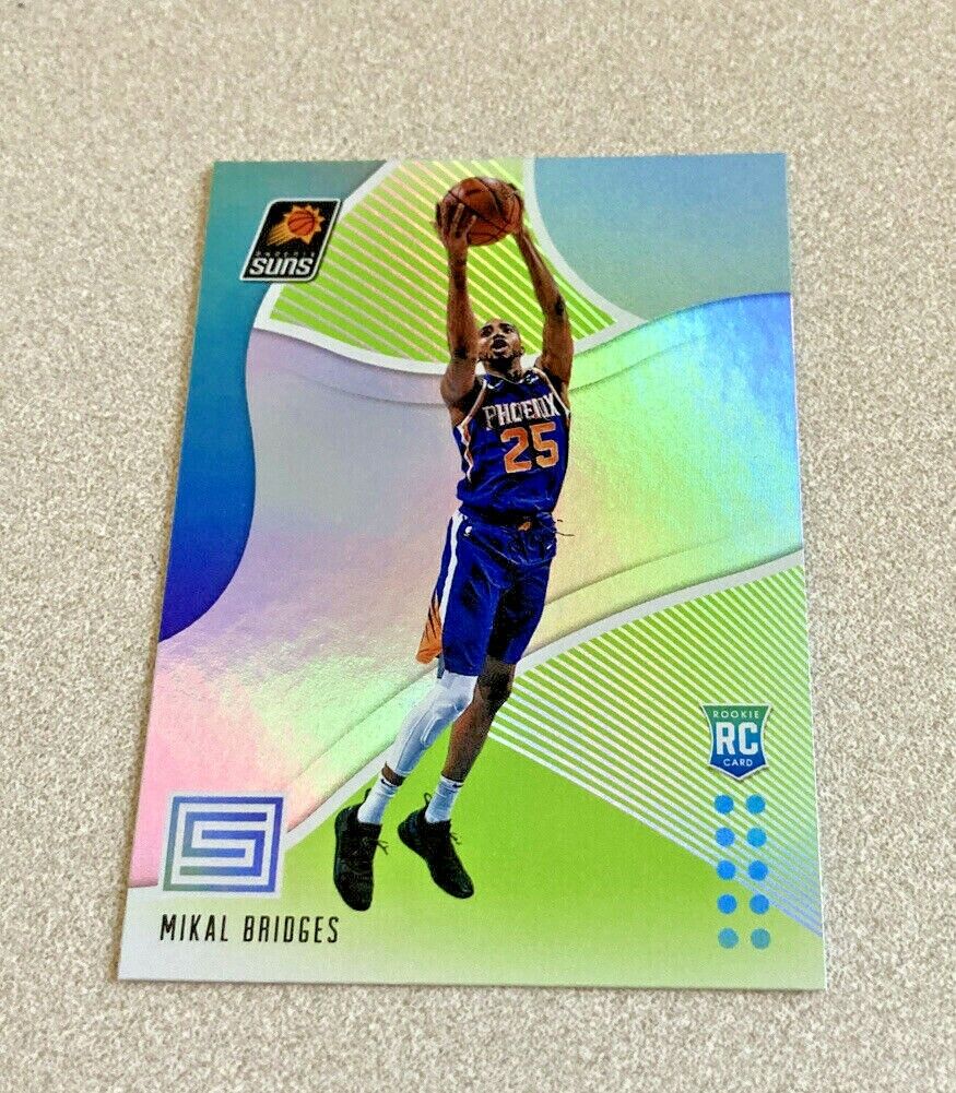 2018-19 Panini Status Rookie Green #144 Mikal Bridges Suns
