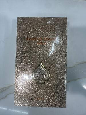 Game Of Spades Gold By Jo Milano 3.4 Parfume Brand New Factory Sealed